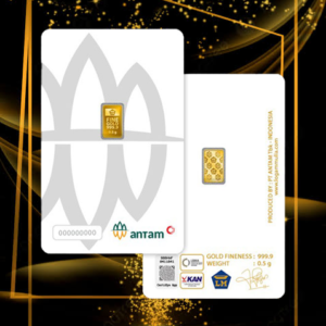 Emas Antam 0,5Gram Certicard 2026