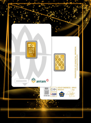 Emas Antam 3Gram Certicard 2026