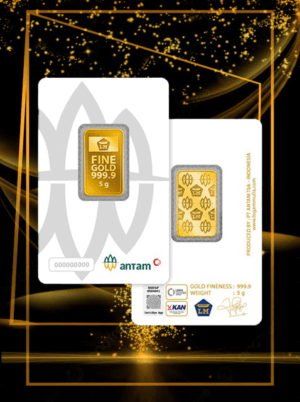 Emas Antam 5Gram Certicard 2026